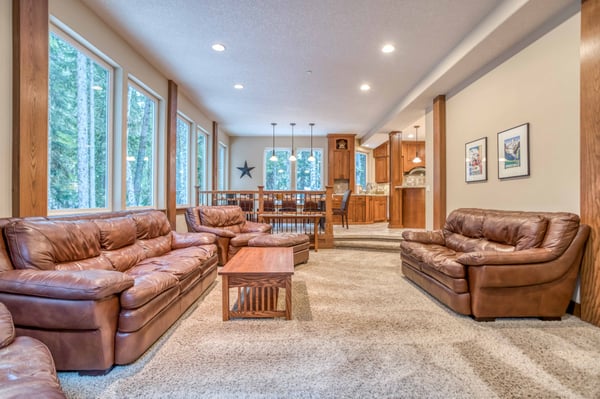 Living room with comfortable seating