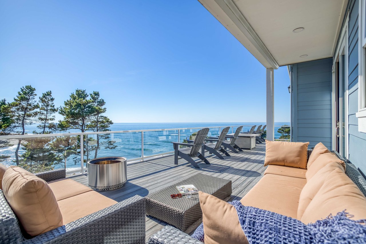 Sunset Point-107 Wake up to the rhythm of the tide. Unparalleled views where Siletz Bay meets the Pacific.
