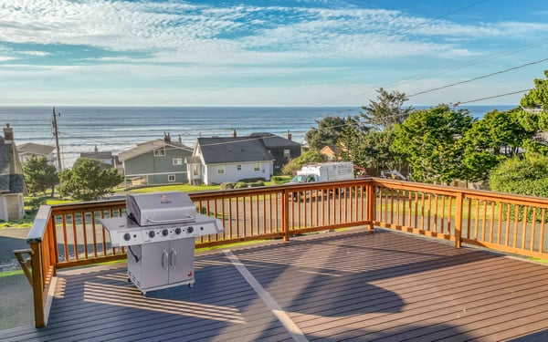 Deck with Grill