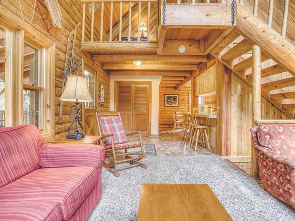 Living room with seating