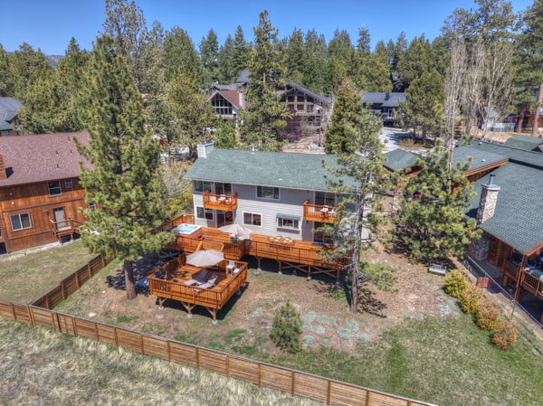 Aerial Shot of Backyard