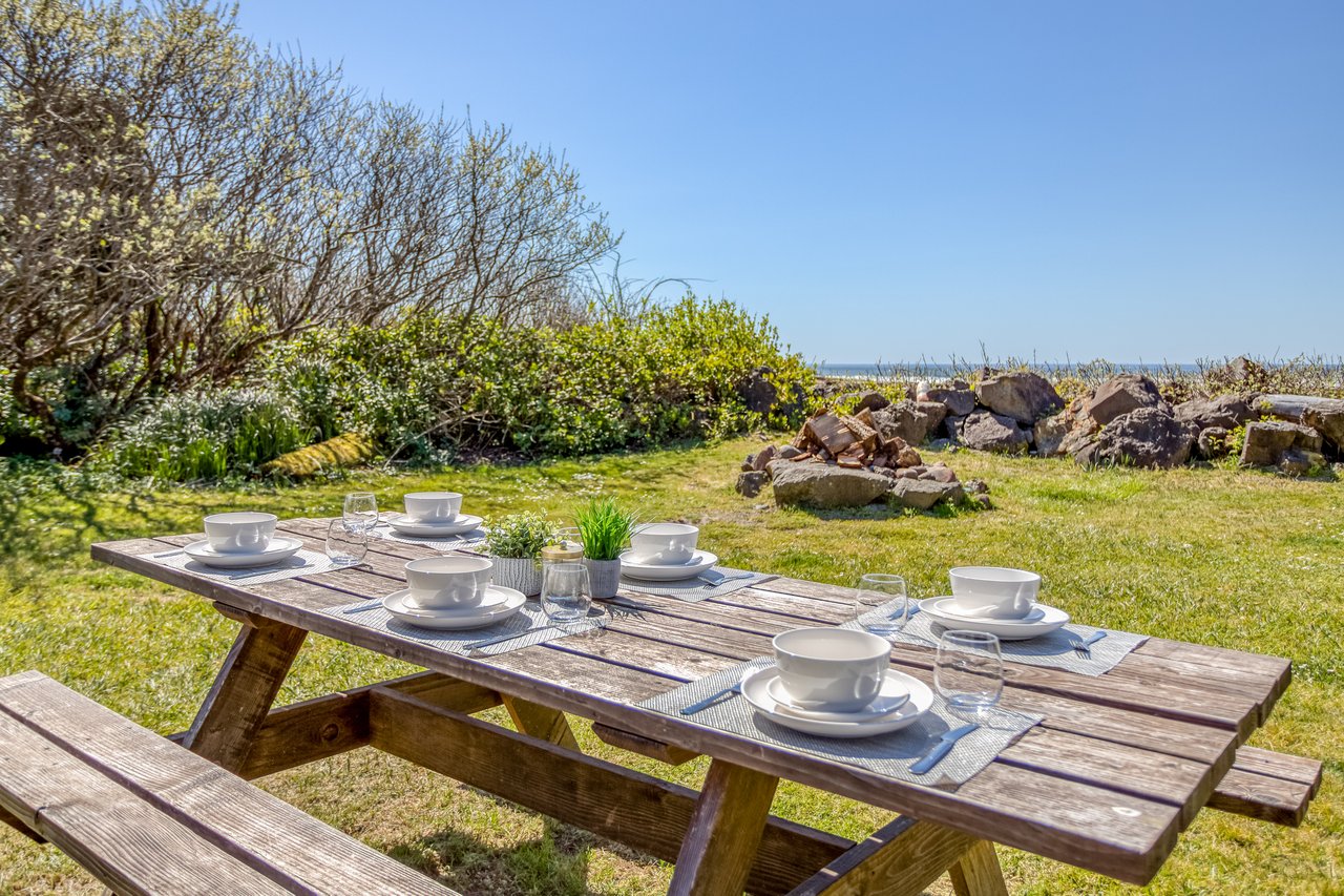 Rustic Retreat Outdoor Seating