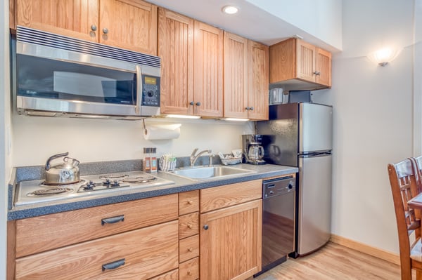 Kitchen Area with latest appliances