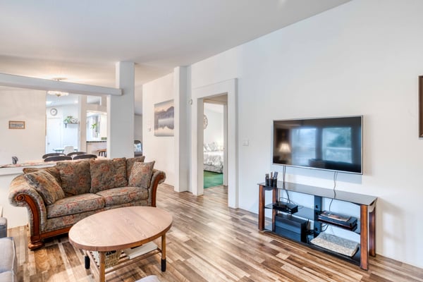 Living Room with Amenities