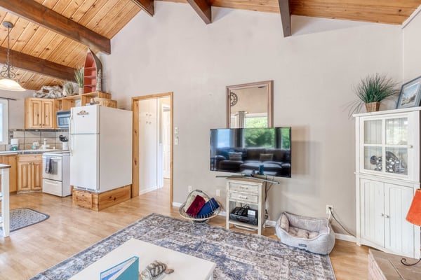 Living Room with hallway view