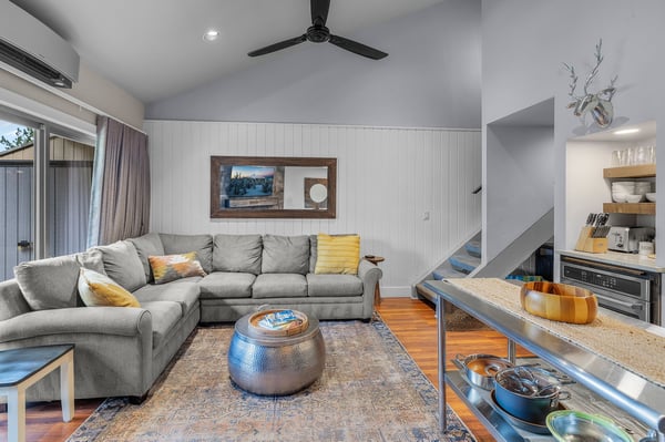 Ski House 239- Living room with sleeper sofa