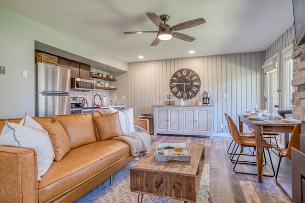 Living room with comfortable seating