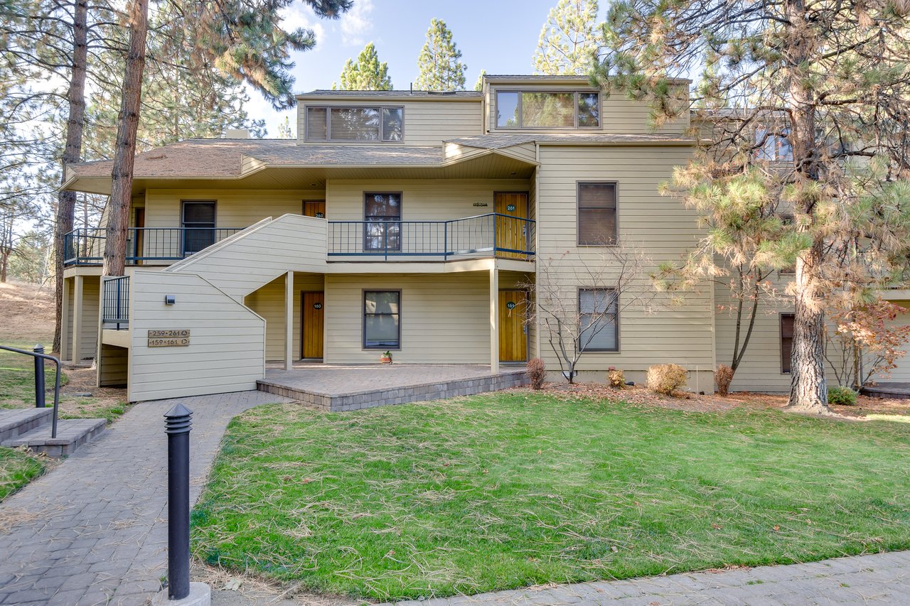 Front view of the house