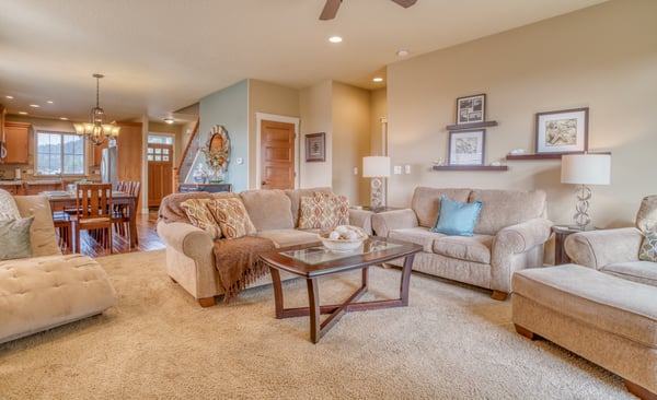 Living Room with comfortable seating