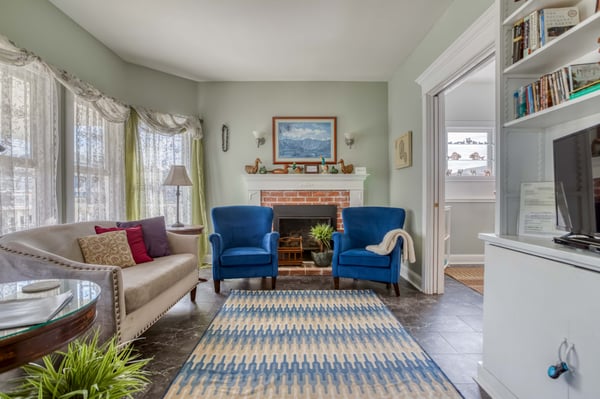 Living Room with elegant accents