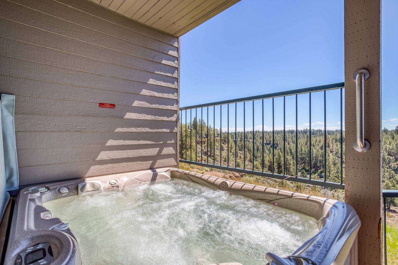 Hot Tub on Balcony