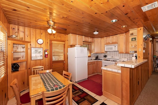 Nice Dining Area Attached to the Kitchen