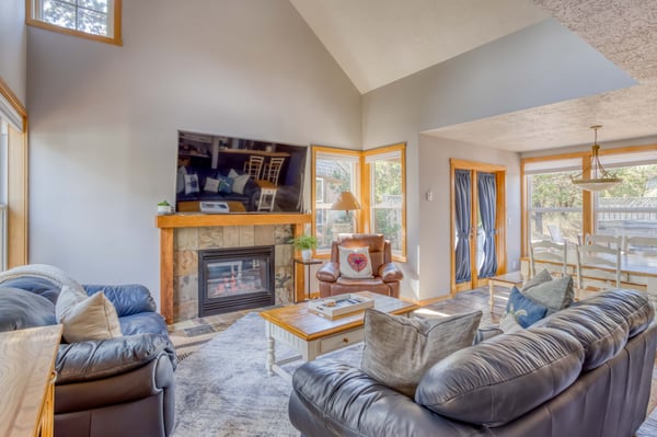 Living Room with Amenities