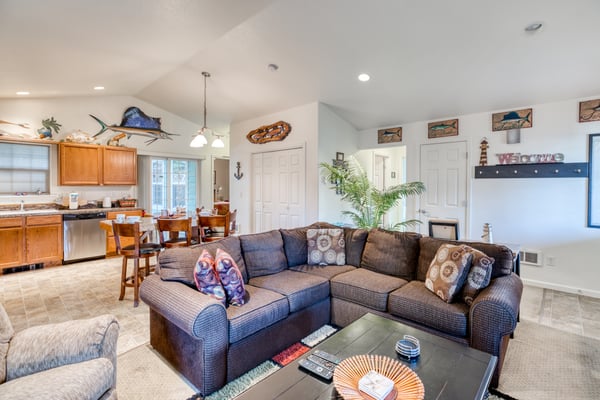 Living Room with comfortable seating