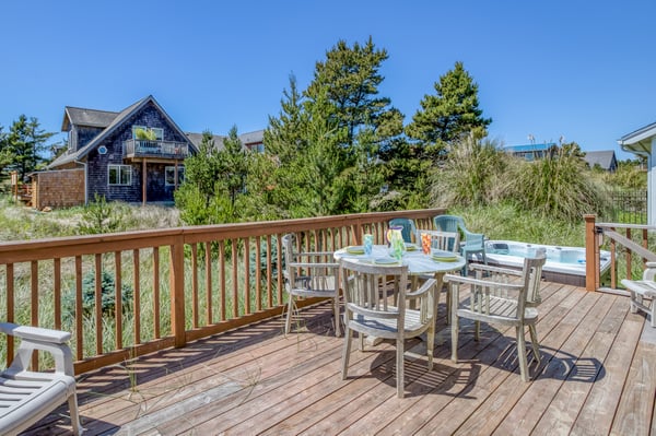 Deck View and outdoor furniture