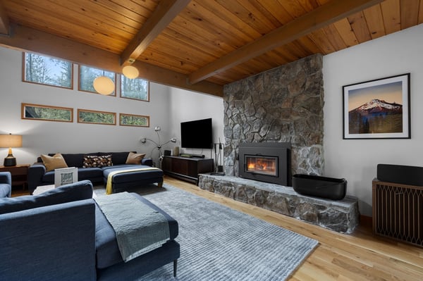 White Cap Retreat-Fireplace