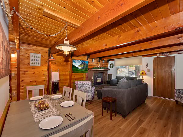 Main Living Area and Dining Table