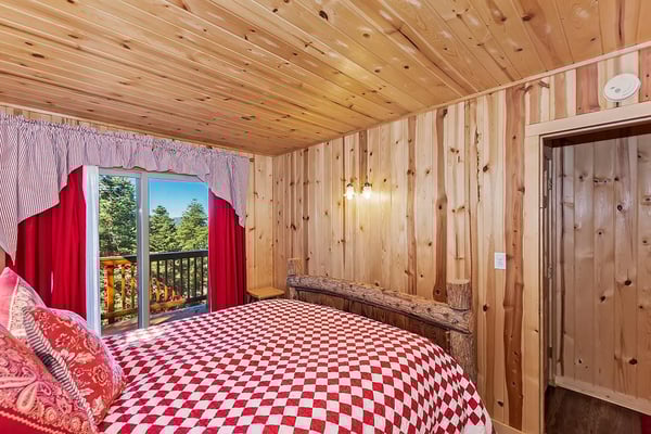 Third Bedroom with Access to the Deck