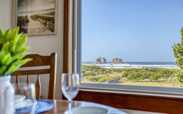 Dining Area Window Views