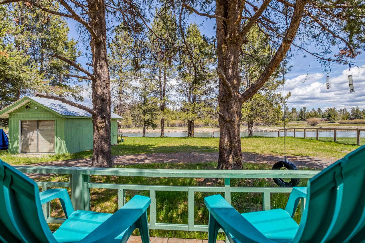 Back Deck sitting area